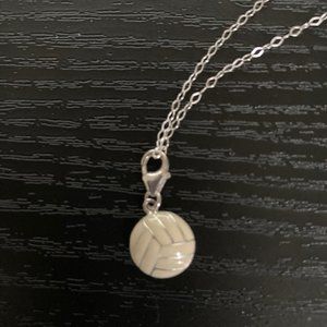 Sterling Silver Volleyball Charm